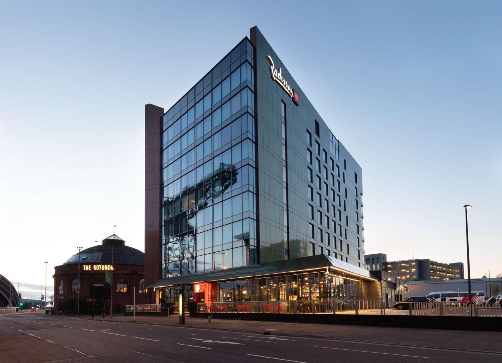 Radisson Red Hotel, Глазго Экстерьер фото